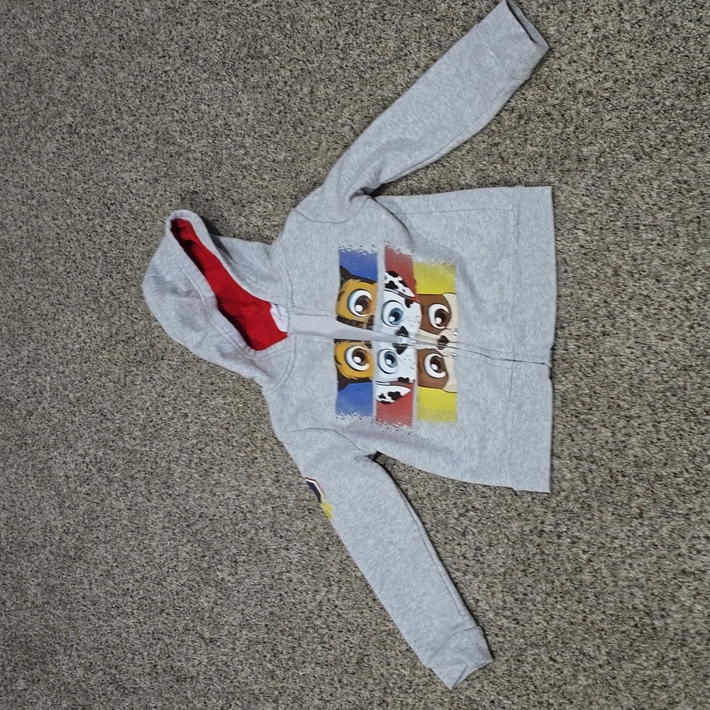 Toddler Paw patrol zip up hoodie